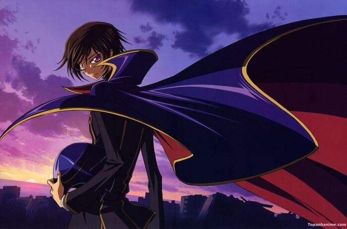 ảnh Lelouch Lamperouge đẹp sắc lạnh cuốn hút