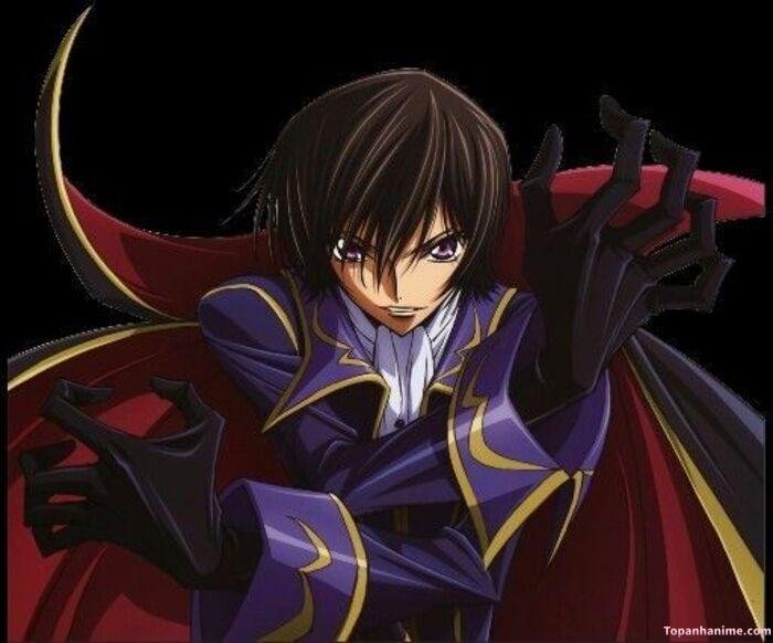 ảnh Lelouch Lamperouge đẹp thần thái vua