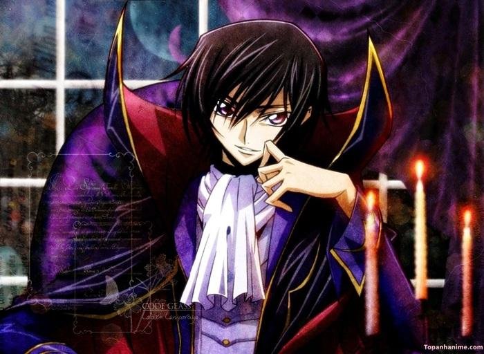 ảnh Lelouch Lamperouge ngầu