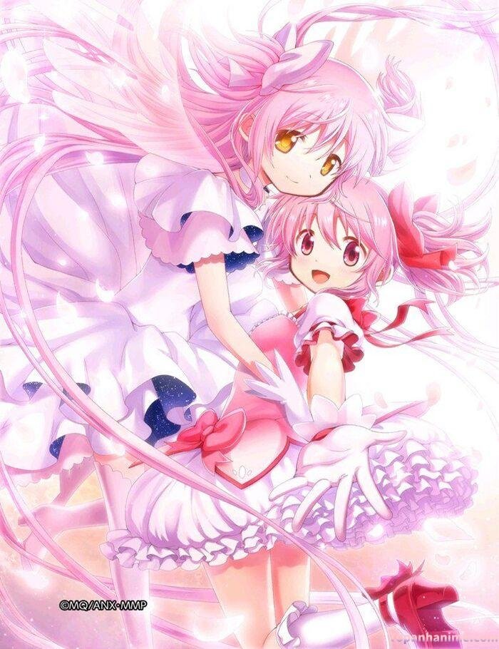 ảnh Madoka Kaname đẹp ánh mắt hiền