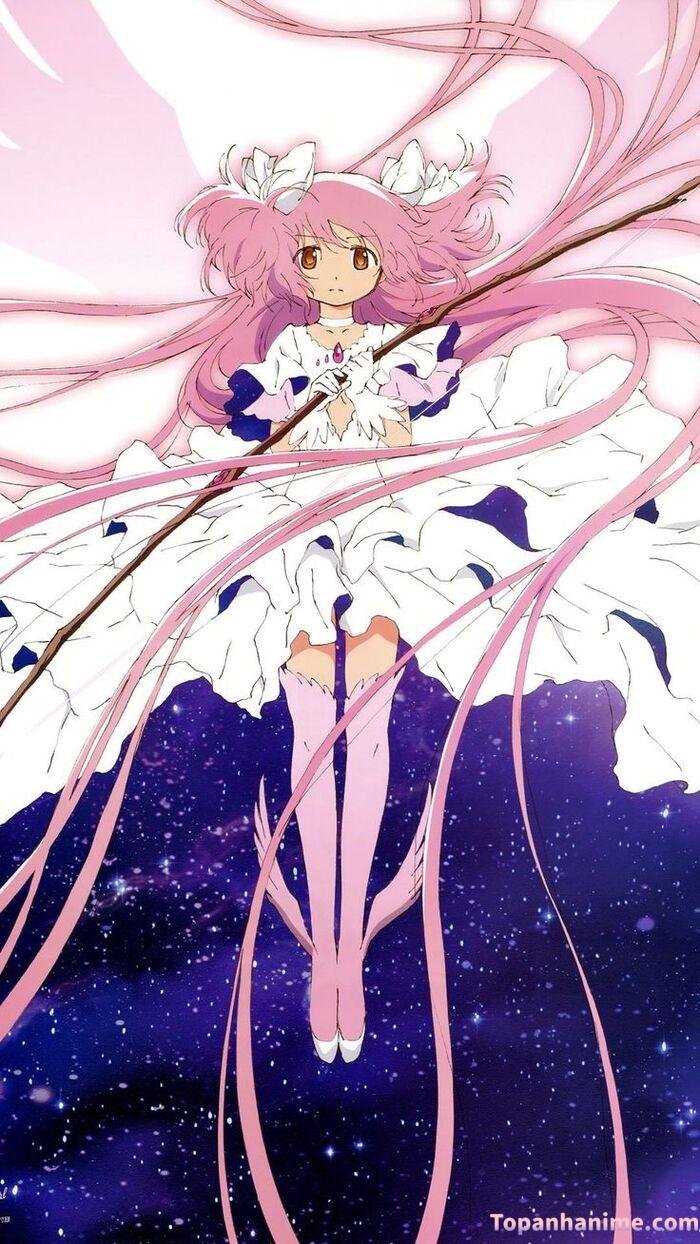 ảnh Madoka Kaname đẹp dễ thương