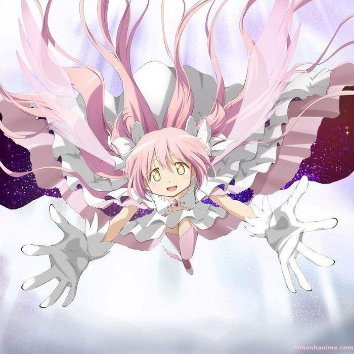 ảnh Madoka Kaname đẹp hồn nhiên