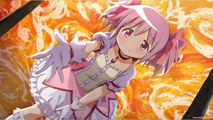 ảnh Madoka Kaname đẹp thanh thoát