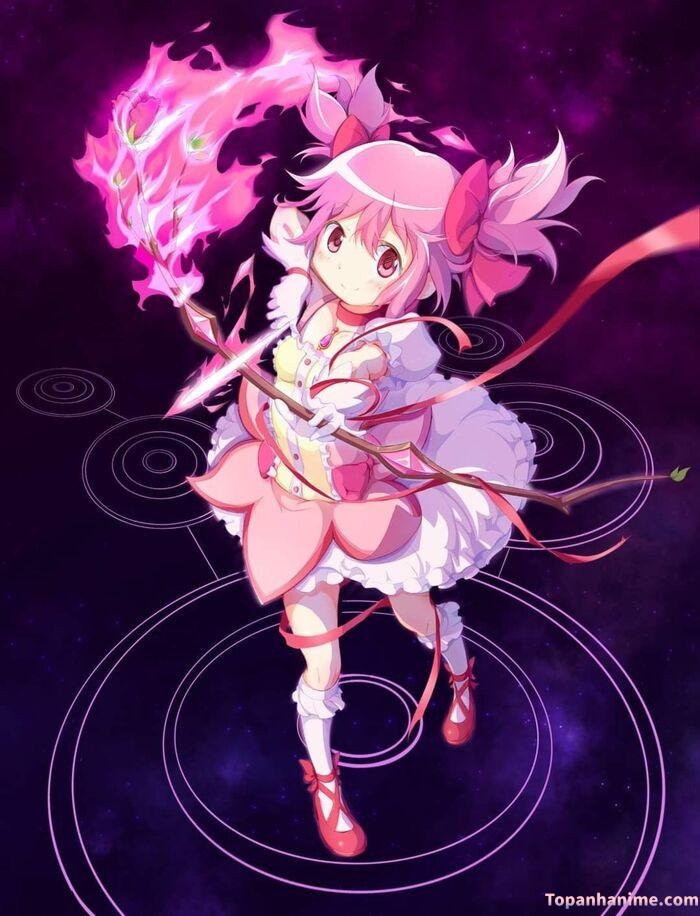 ảnh Madoka Kaname đẹp thuần khiết