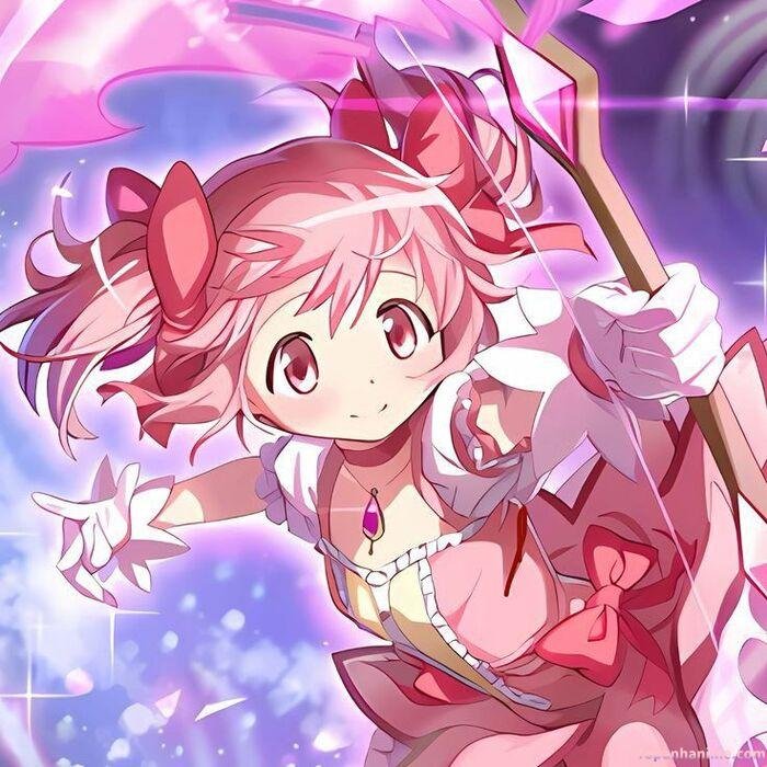 ảnh Madoka Kaname đẹp tinh khôi