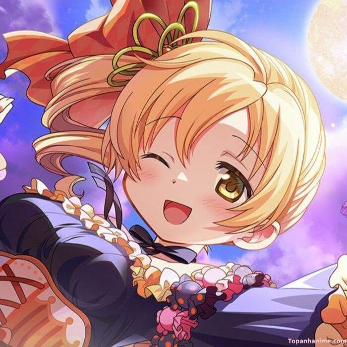 ảnh Mami Tomoe đẹp dịu dàng cười xinh