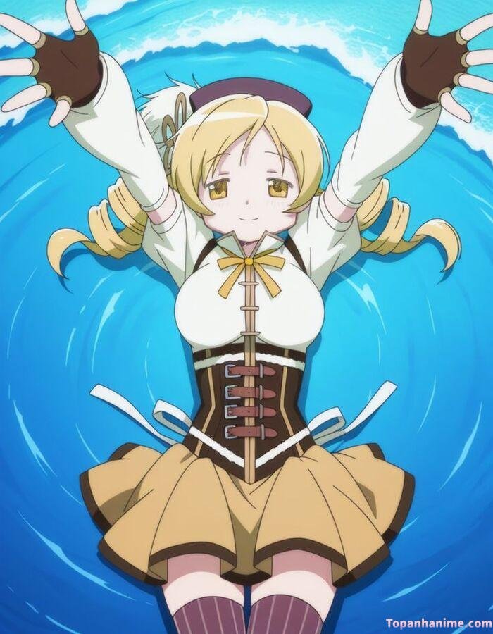 ảnh Mami Tomoe đẹp dịu dàng