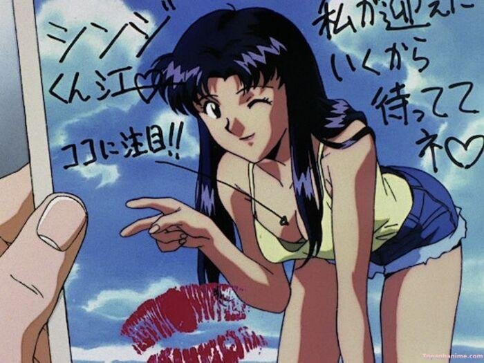 ảnh Misato Katsuragi đẹp ánh nhìn sâu