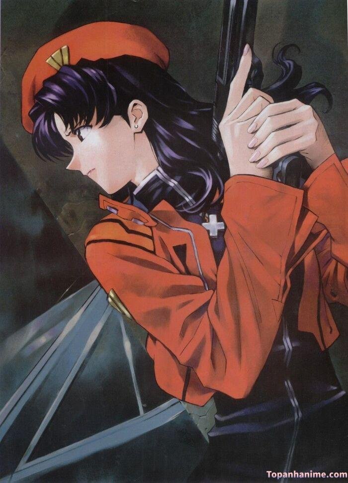 ảnh Misato Katsuragi đẹp cá tính