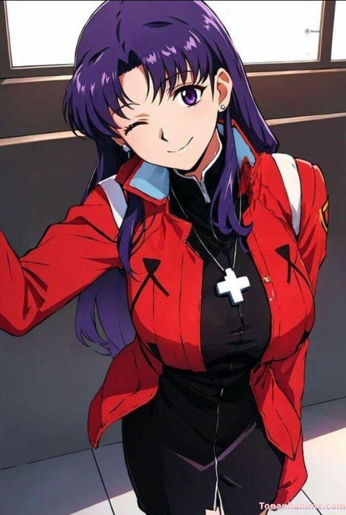 ảnh Misato Katsuragi đẹp mạnh mẽ