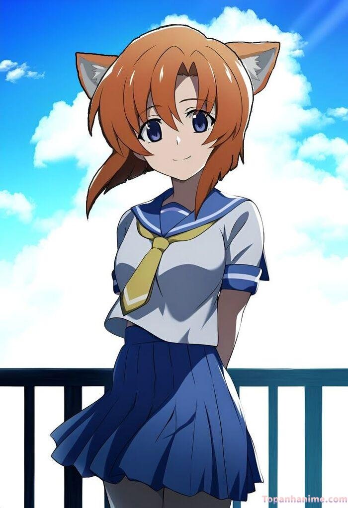 ảnh Rena Ryuuguu đẹp phong cách anime