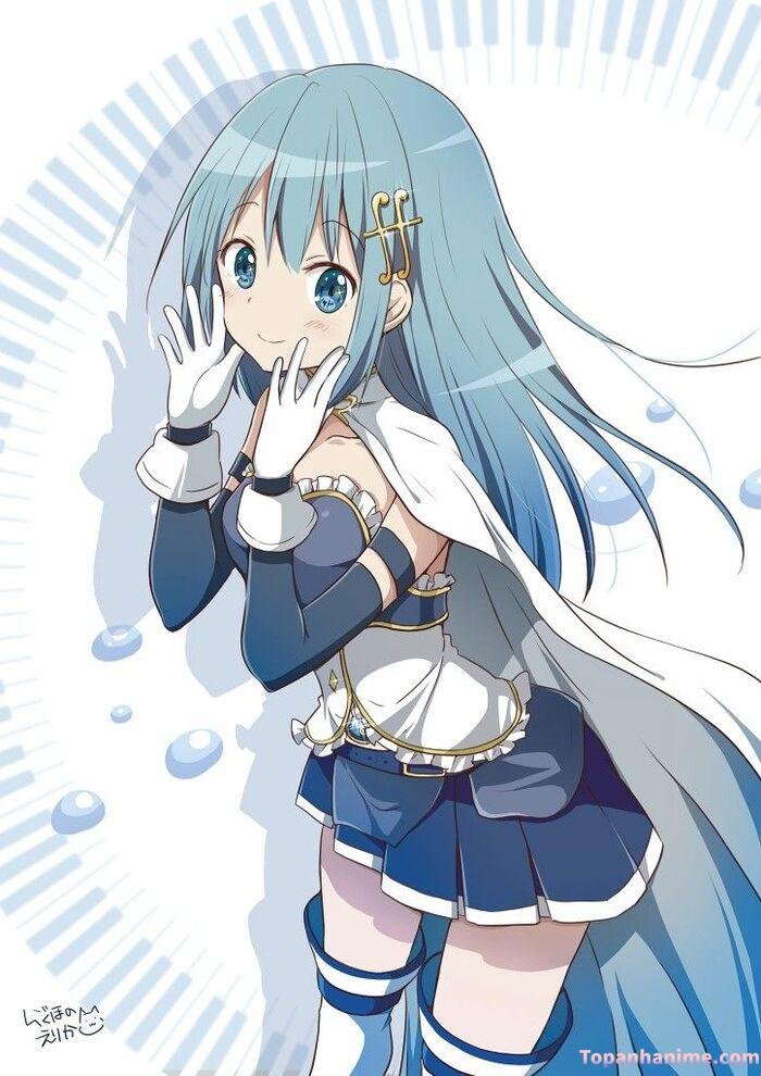 ảnh Sayaka Miki đẹp phong cách magical girl