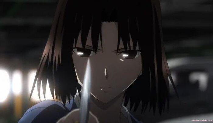 ảnh Shiki Ryougi đẹp ánh mắt sắc