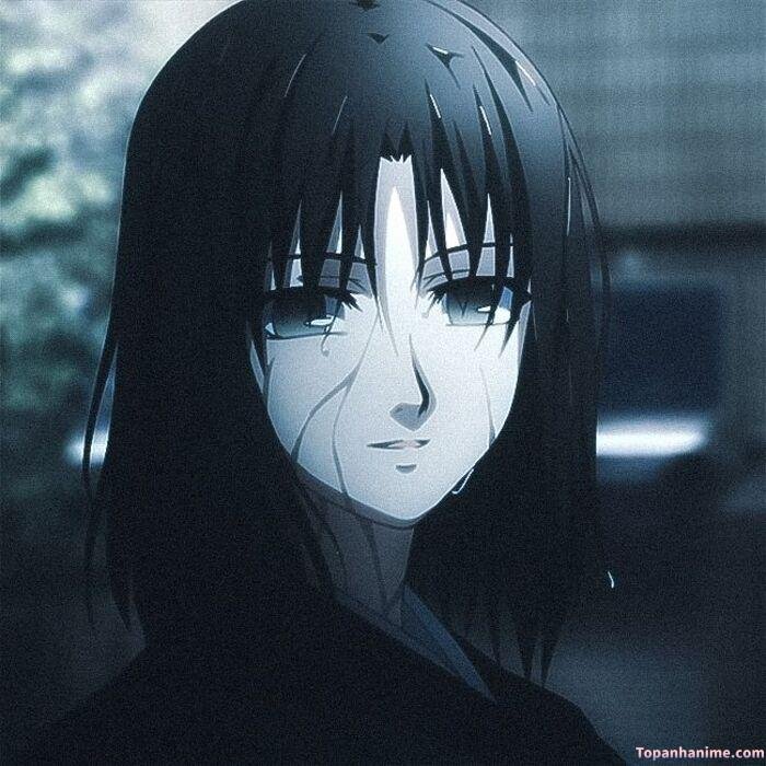 ảnh Shiki Ryougi lạnh lùng