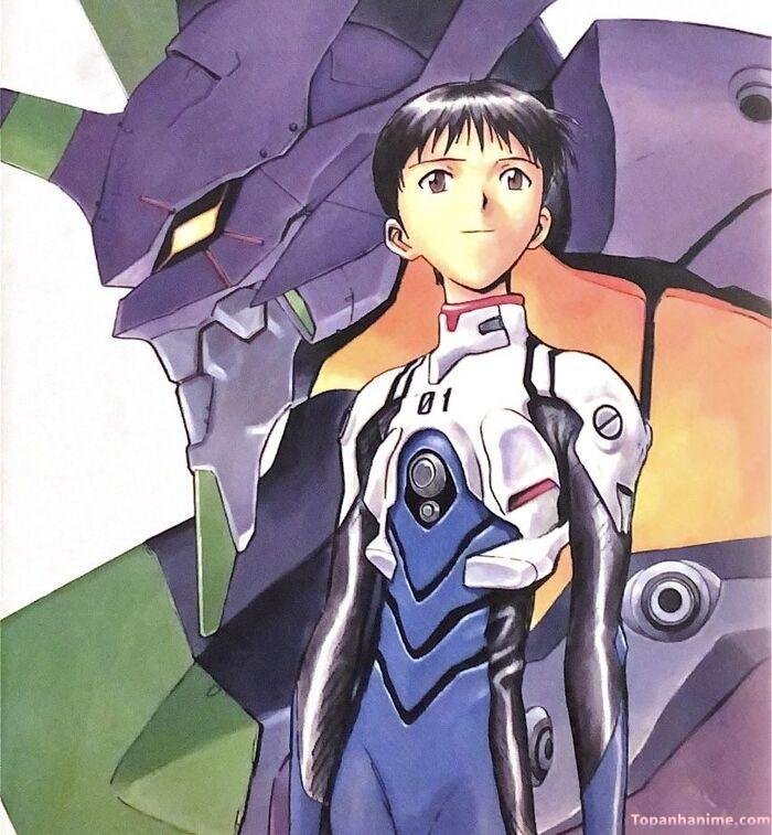 ảnh Shinji Ikari đẹp nội tâm