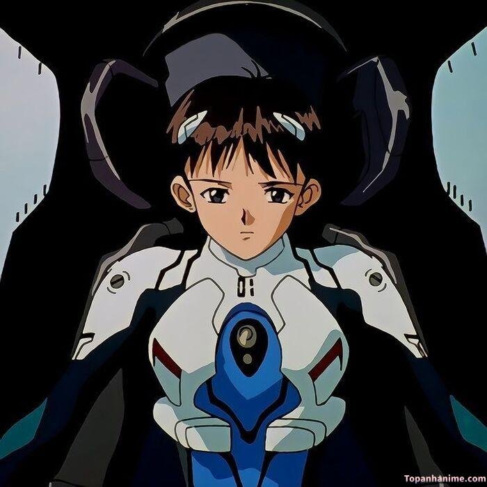 ảnh Shinji Ikari đẹp trầm mặc