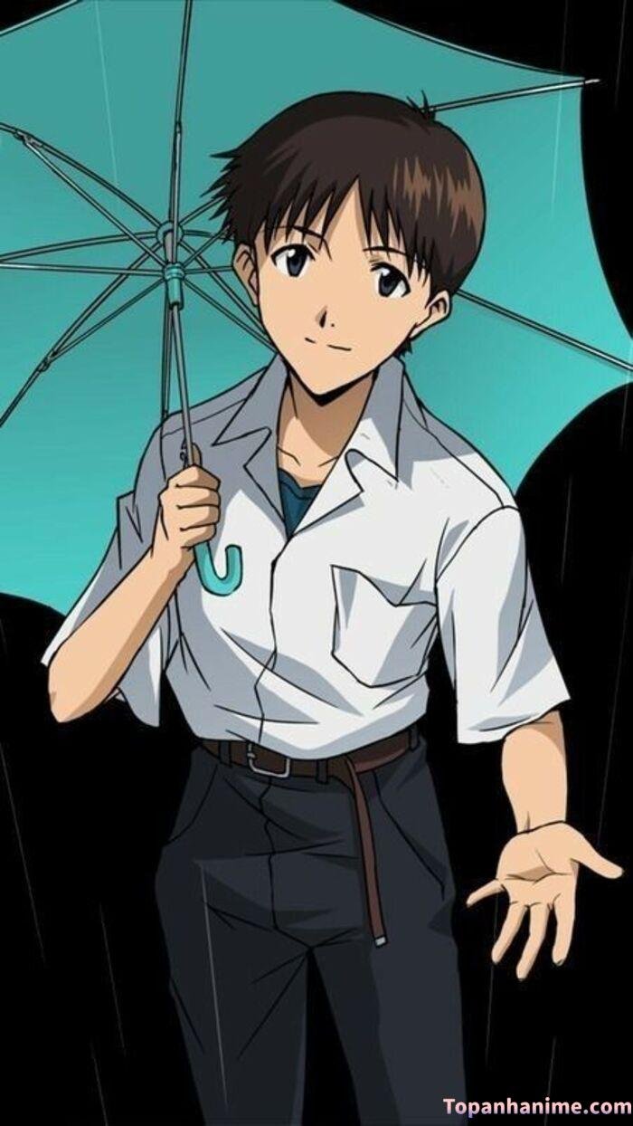 ảnh Shinji Ikari đẹp yếu đuối