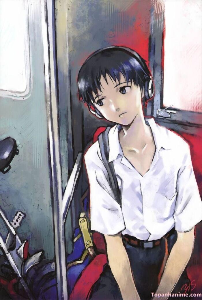 ảnh Shinji Ikari vibe bạn trai