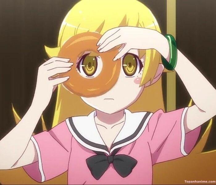 ảnh Shinobu Oshino đẹp loli vampire