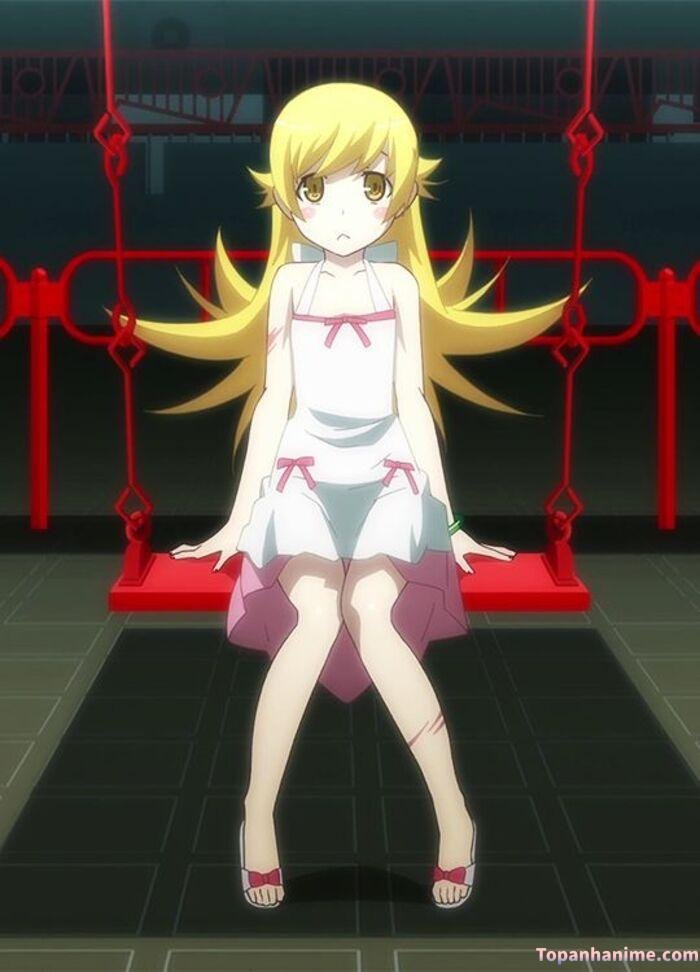 ảnh Shinobu Oshino ỏn ẻn