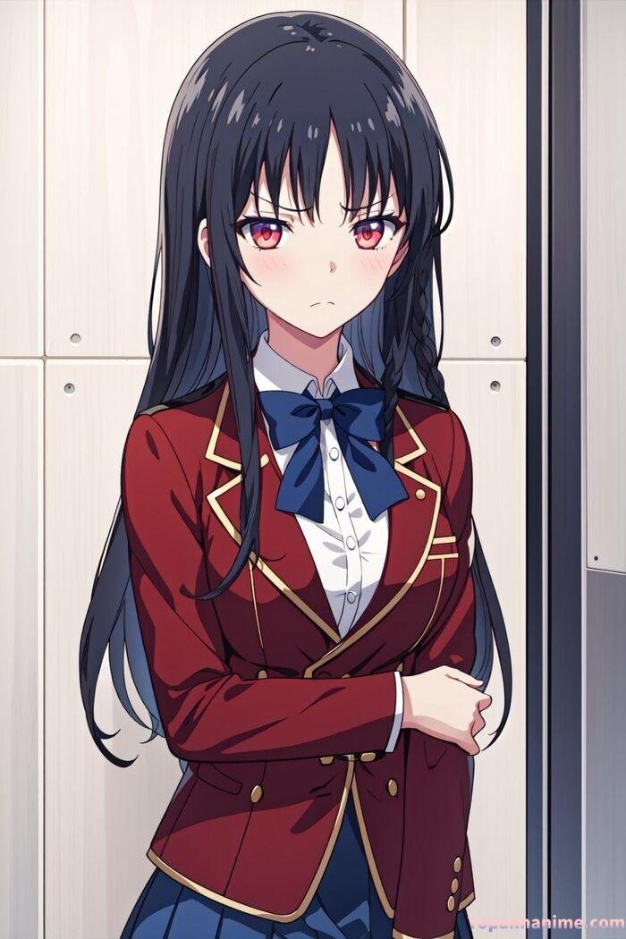 ảnh Suzune Horikita anime nét