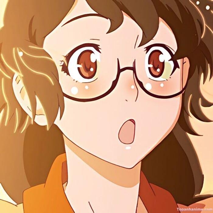 ảnh Tsubasa Hanekawa đẹp ánh mắt thông minh