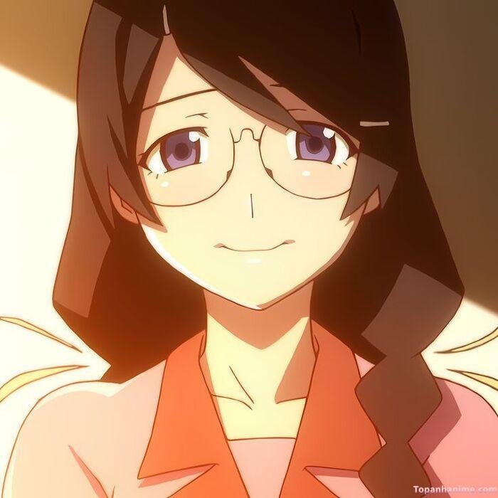 ảnh Tsubasa Hanekawa đẹp ánh nhìn sâu