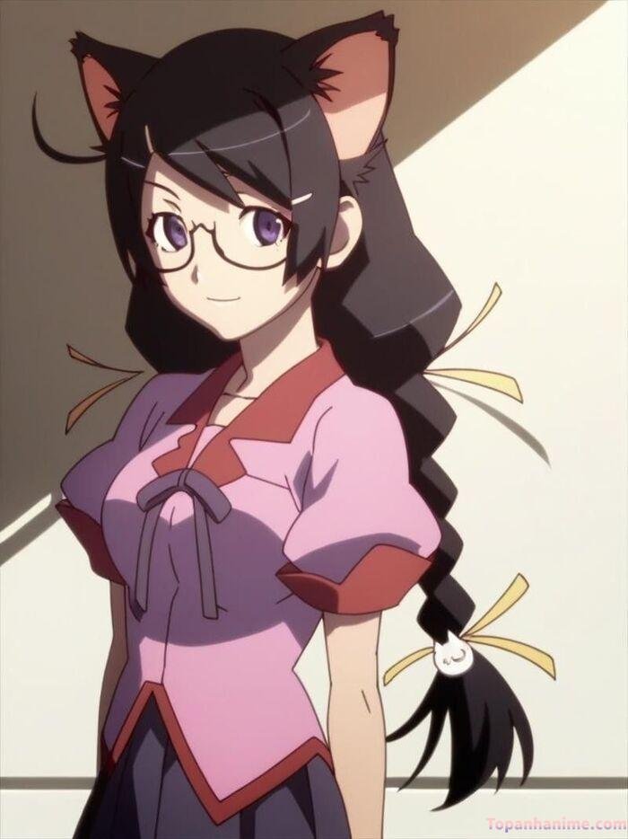 ảnh Tsubasa Hanekawa mắt long lanh