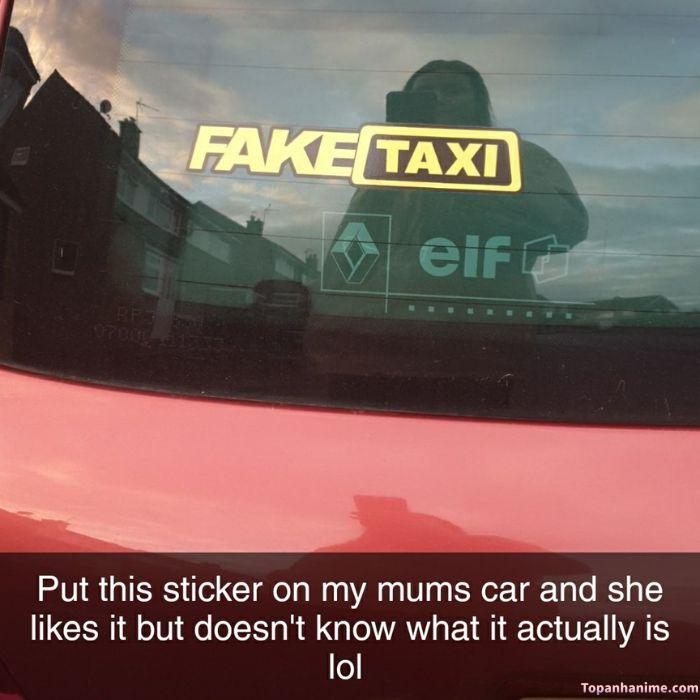 ảnh fake taxi meme