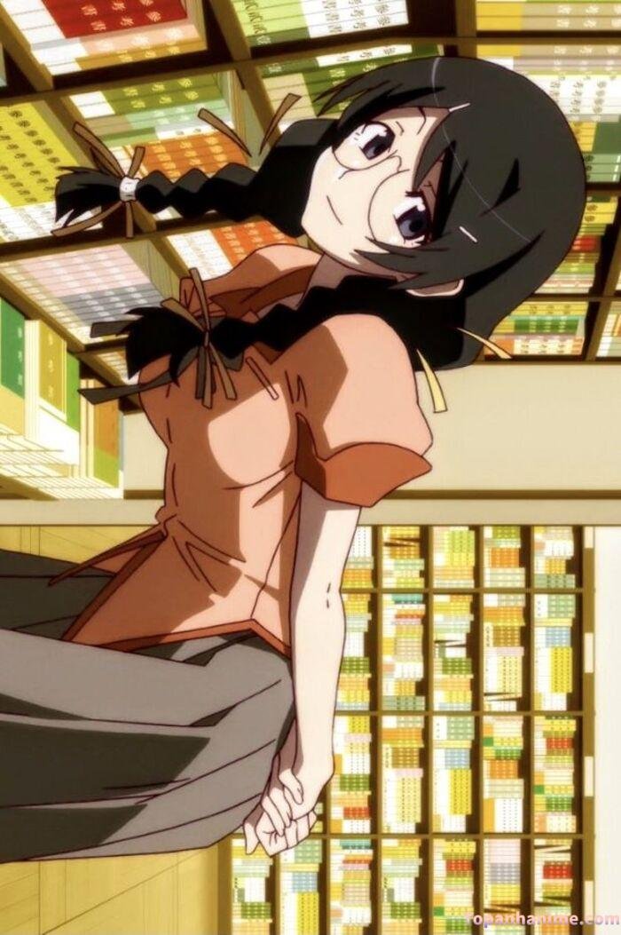 cảnh Tsubasa Hanekawa thu hút