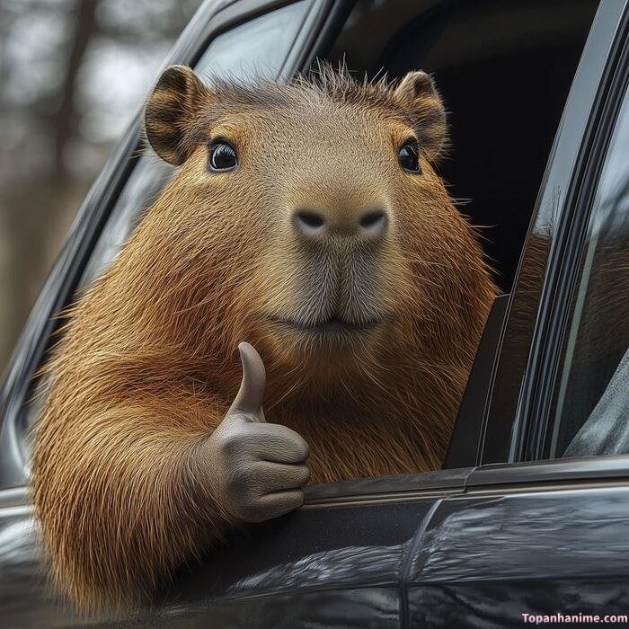 capybara meme chill hết nấc