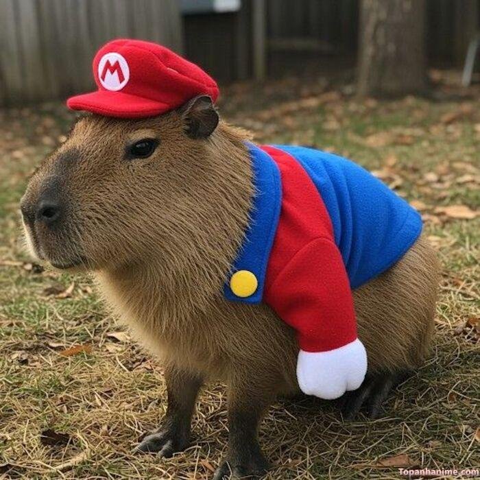 capybara meme không quan tâm đời