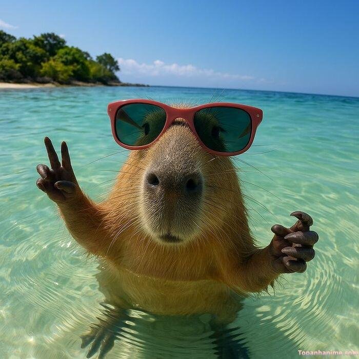 capybara meme style meme