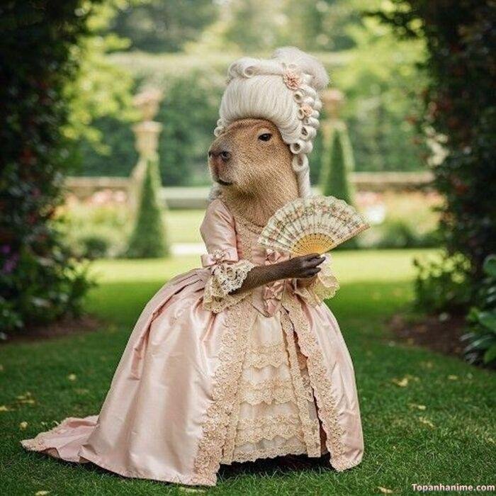 capybara meme vibe bình thản