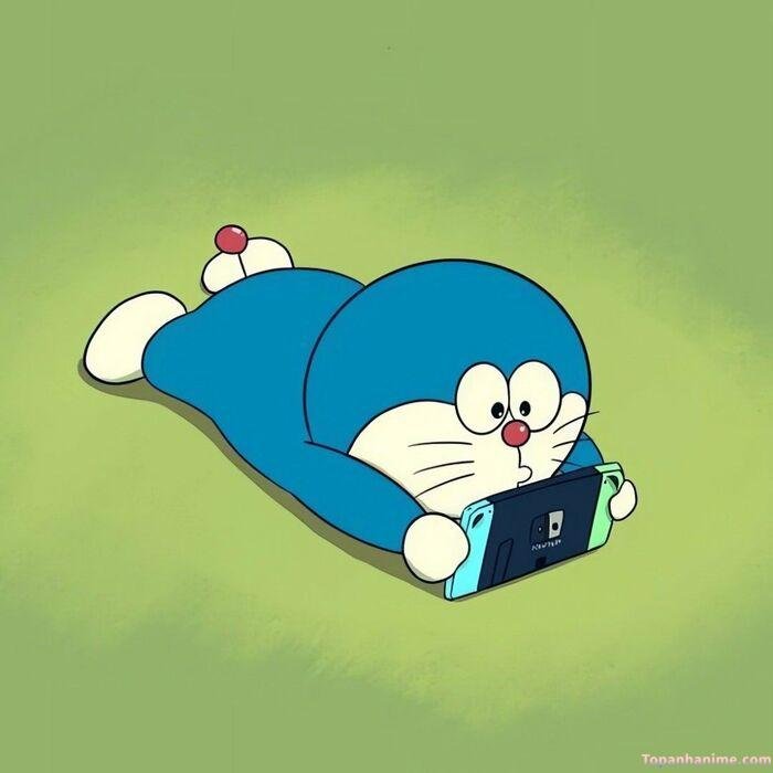 doraemon meme nằm dài