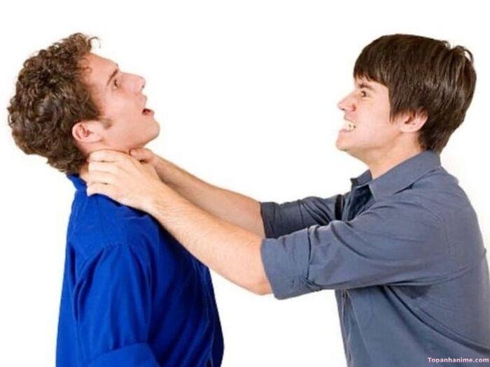 meme bóp cổ biểu cảm lố