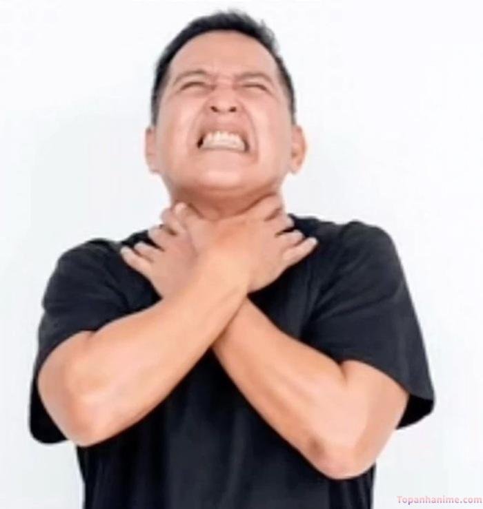 meme bóp cổ hài hước