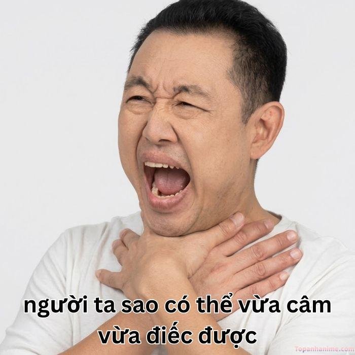 meme bóp cổ kiểu đùa