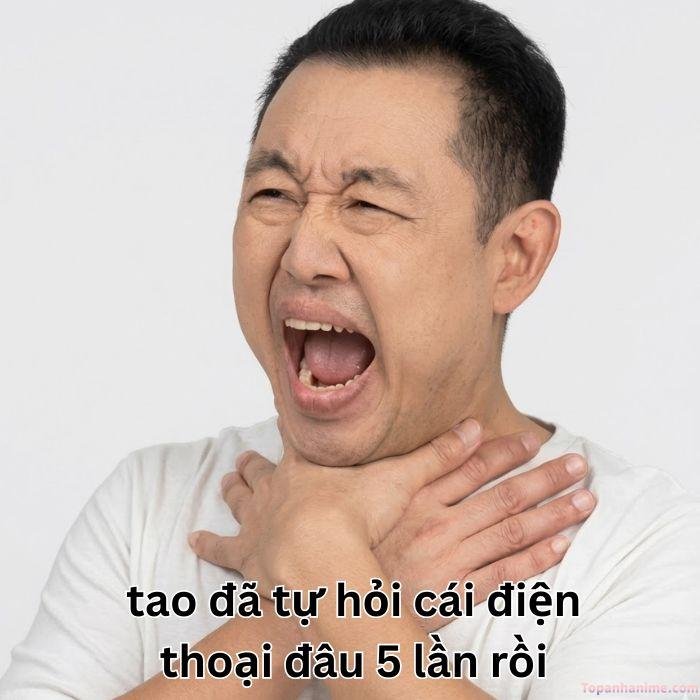 meme bóp cổ nhìn muốn cười
