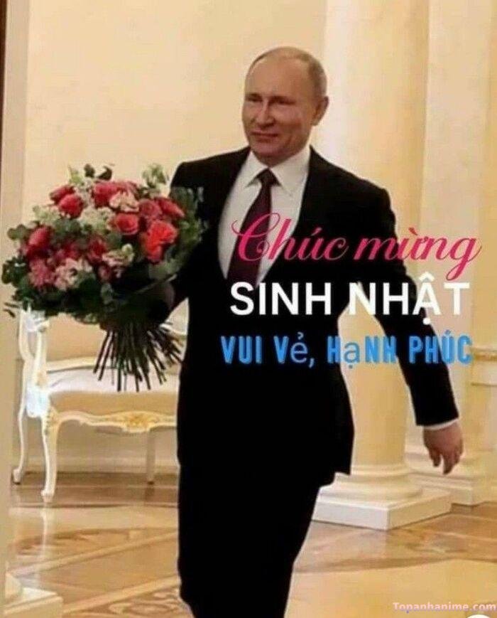 meme chúc mừng sinh nhật putin