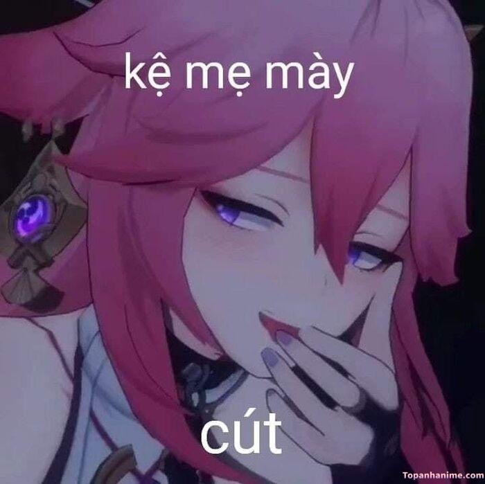 meme chửi nhìn hài hước