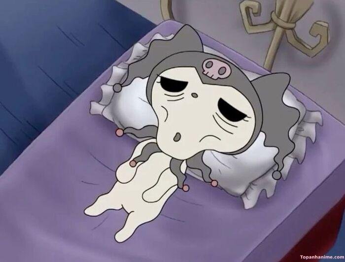 meme mệt mỏi nhìn chán nản
