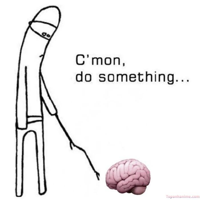meme mệt mỏi nhìn chỉ muốn nằm