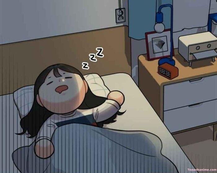 meme mệt mỏi nhìn lờ đờ