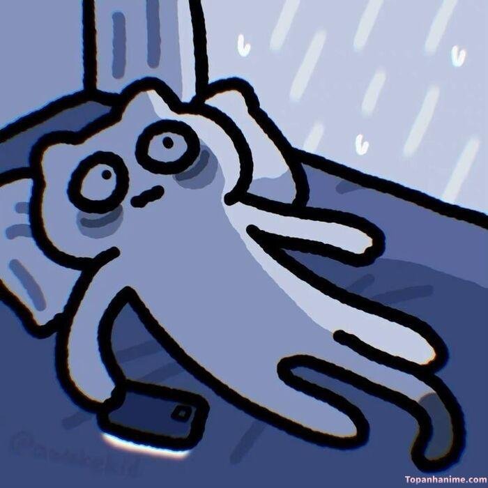 meme mệt mỏi vibe uể oải