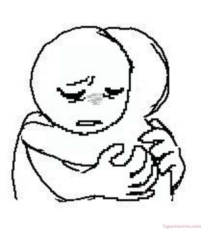 meme ôm bạn thân