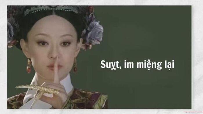 meme suỵt vibe hài nhẹ