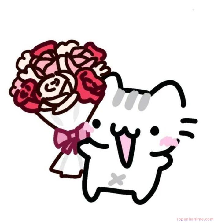 meme tặng hoa nhìn buồn cười