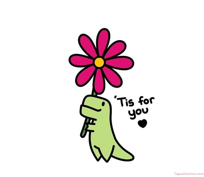 meme tặng hoa nhìn hài hước