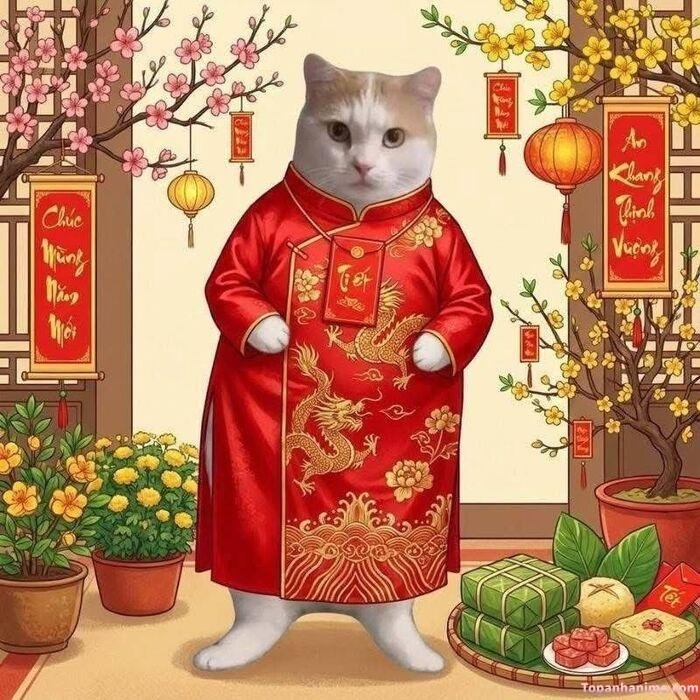 meme tết vui vẻ